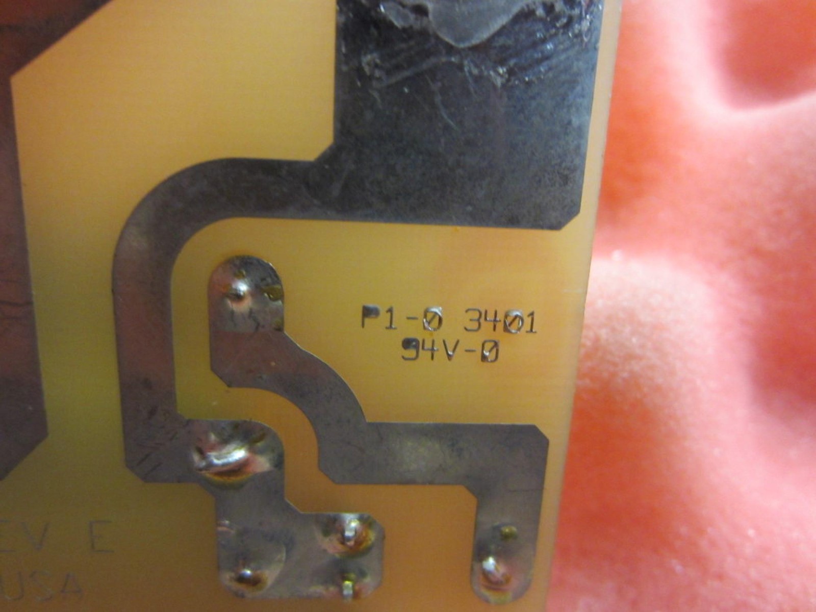 MCS 1008503 Circuit Board Rev. E P1-0 3401 94V-0