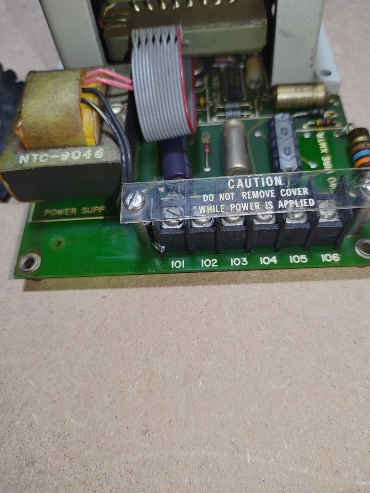 Fischer & Porter 686b283u05 Power Board =New/Lightly Used=
