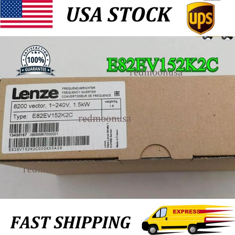 1PC E82EV152K2C NEW LENZE E82EV152K-2C LENZE FREQUENCY INVERTER Fast shipping