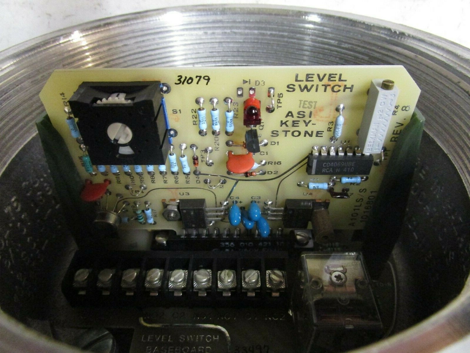 ASI Keystone Kasitrol RF Level Switch Model A101LS