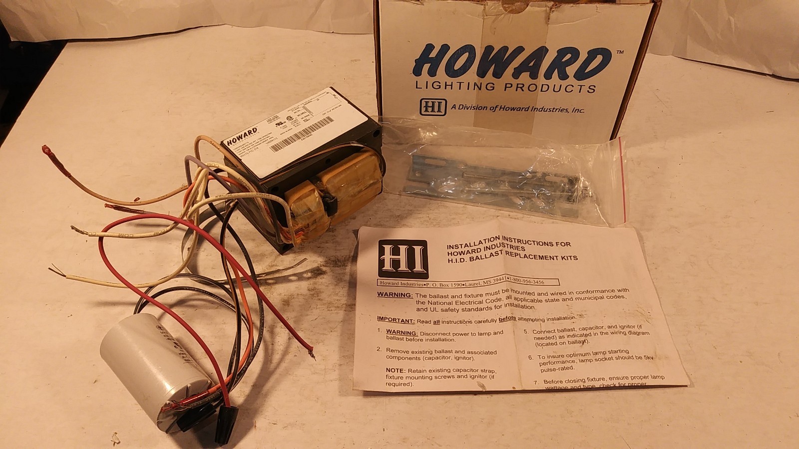 Howard Lighting CW Autotransformer Core & Coil Ballast P/N 1093-910363-350