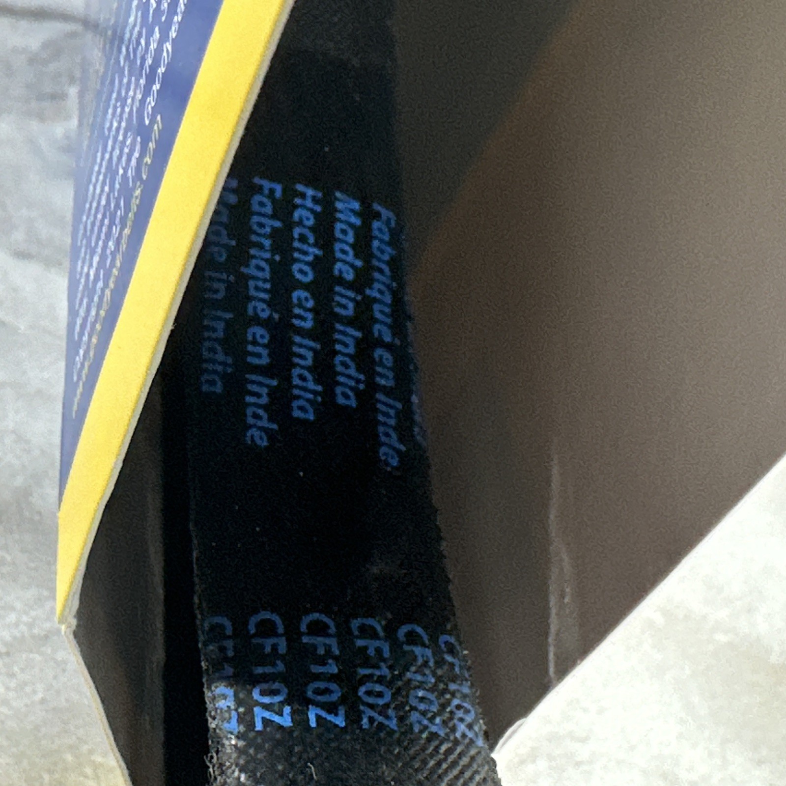 B60 Goodyear Classic Wrapped V-Belt 60” Effective Length 5L630 New CF10Z