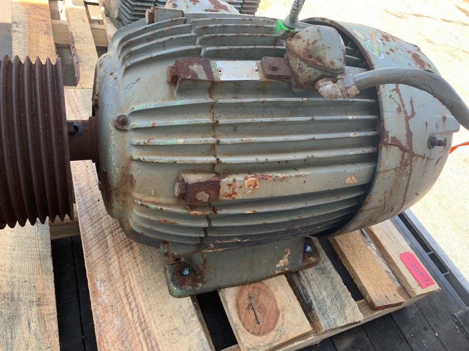 U.S. Electric Motors 125 HP 1800 RPM 460 Volts 444T