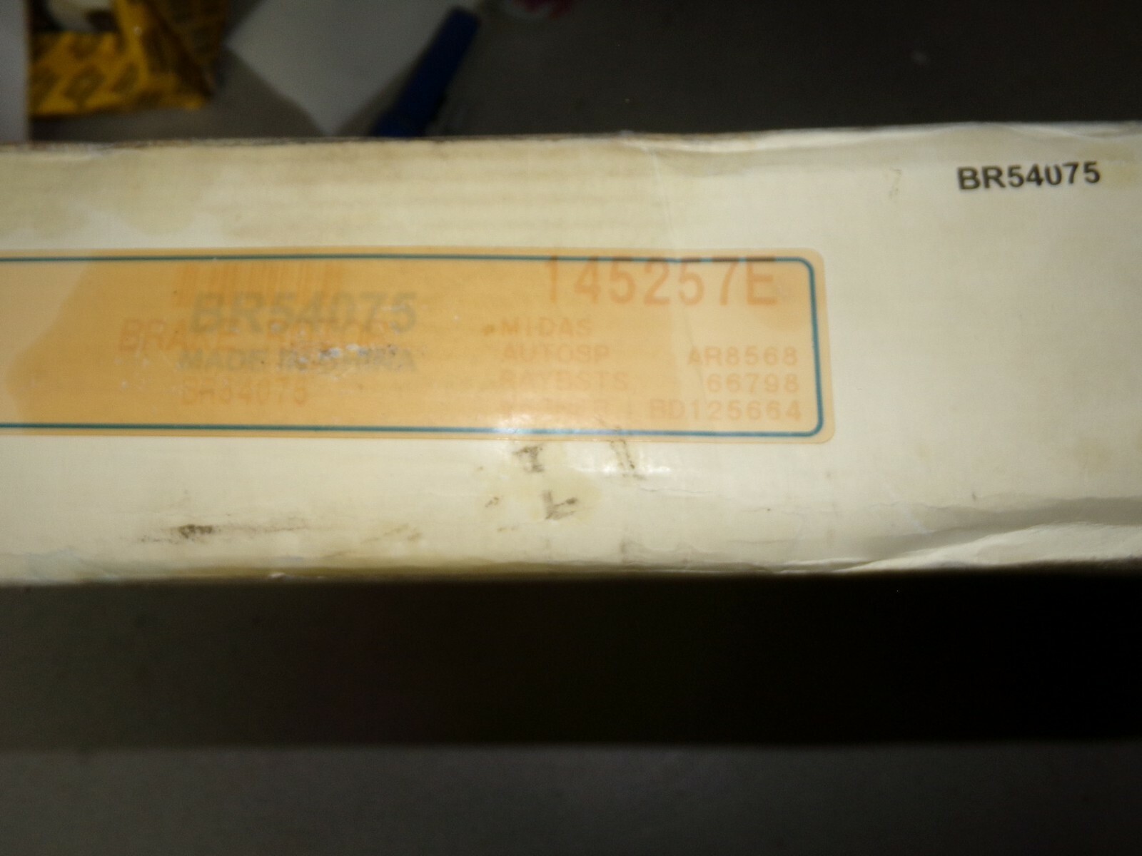 NEW Midas BR54075 Brake Rotor 145257E *FREE SHIPPING*