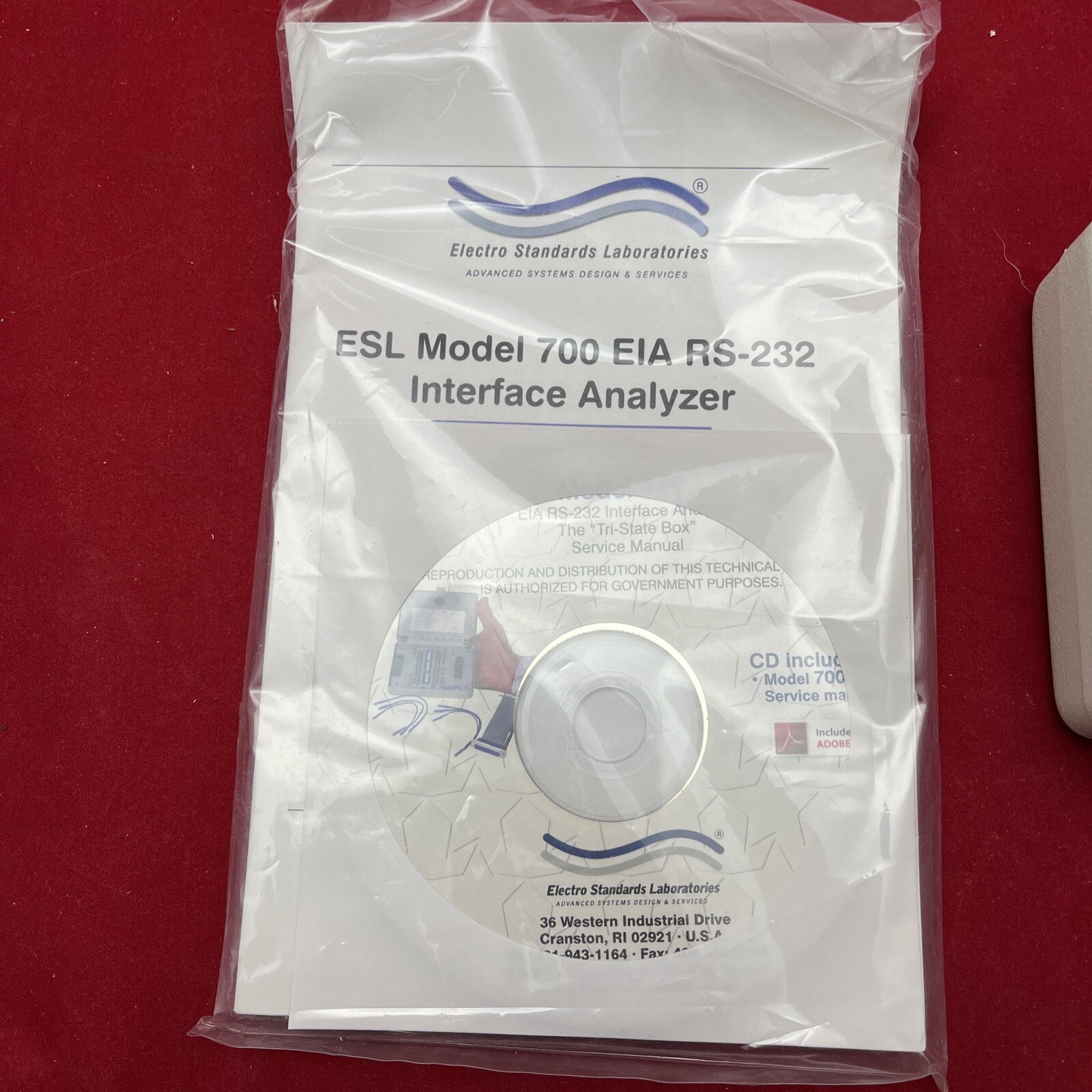 Electro Standards Laboratory Model 700 EIA RS-232 Interface Analyzer C