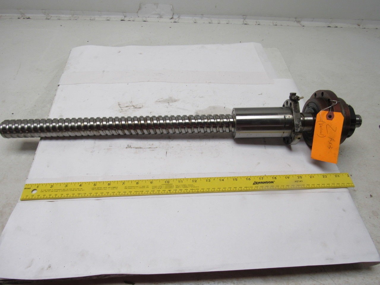 SW BAS03-22 183.0 Z Axis Ball Screw & Nut Assembly 28-1/2″ OAL