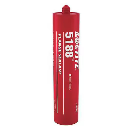 Loctite 1241991 Anaerobic Gasket Sealant, 300 Ml, Red, Temp Range -65 To 300