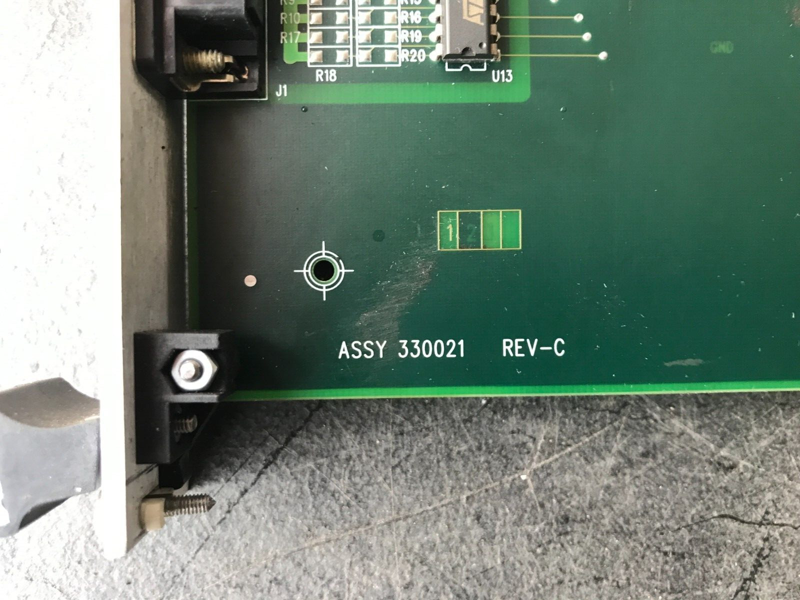 VAN DORN PC330-021 TEMPERATURE BOARD