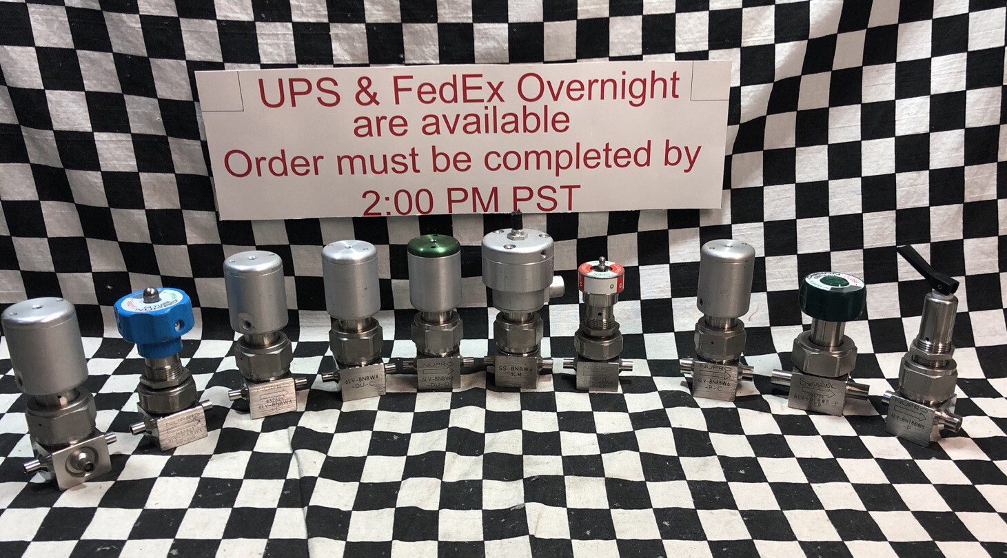 NUPRO 6LV-BNBW4-DU-C 6LV-BNT8BW6-P 6LV-DABW4-P-GR 6LV-BNBW4-DU-O 6LV-BNBW4-C