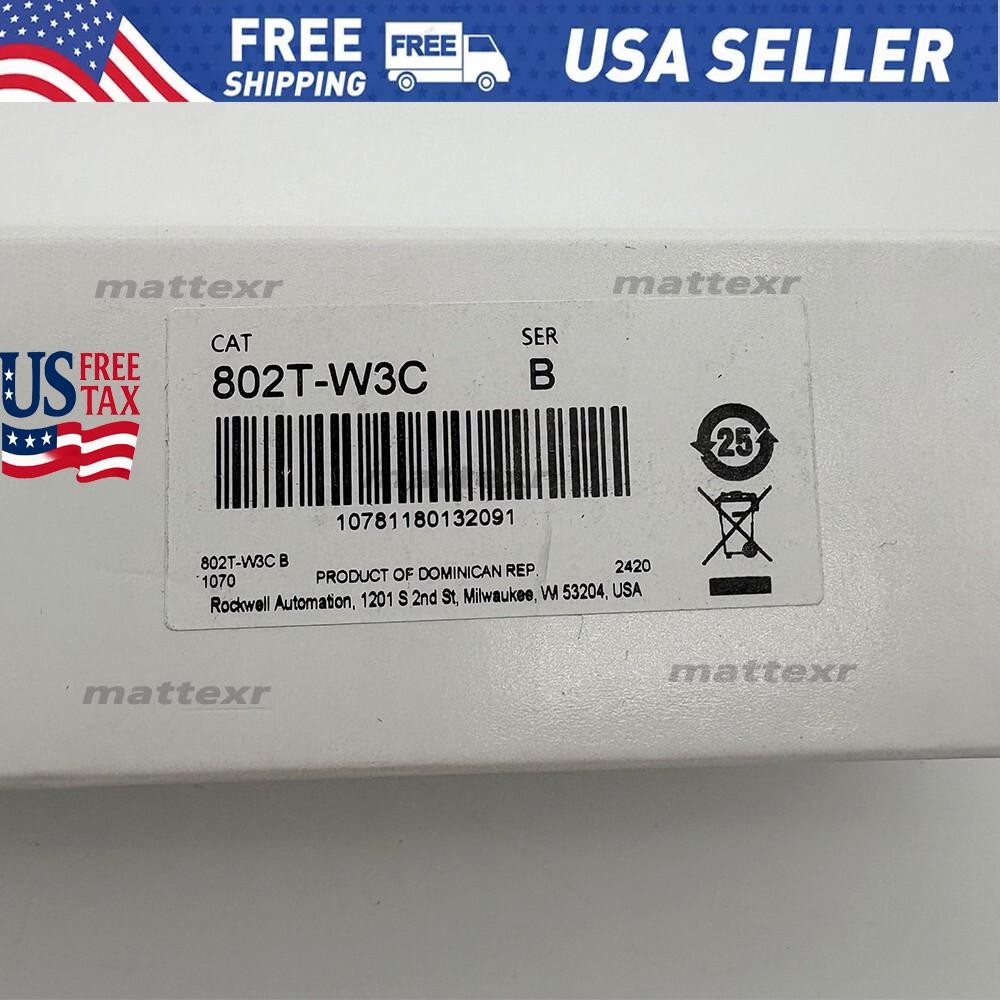 802T-W3C New Allen-Bradley Rod Lever 802T Limit Switch Levers in Stock 802TW3C