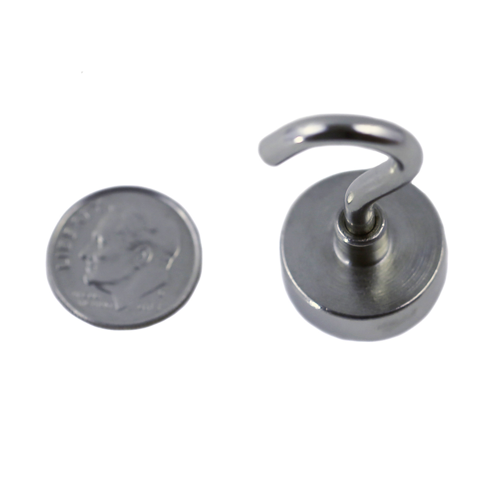 5 Strong .79 Inch Rare Earth Neodymium Hook Magnet for Industrial Applications