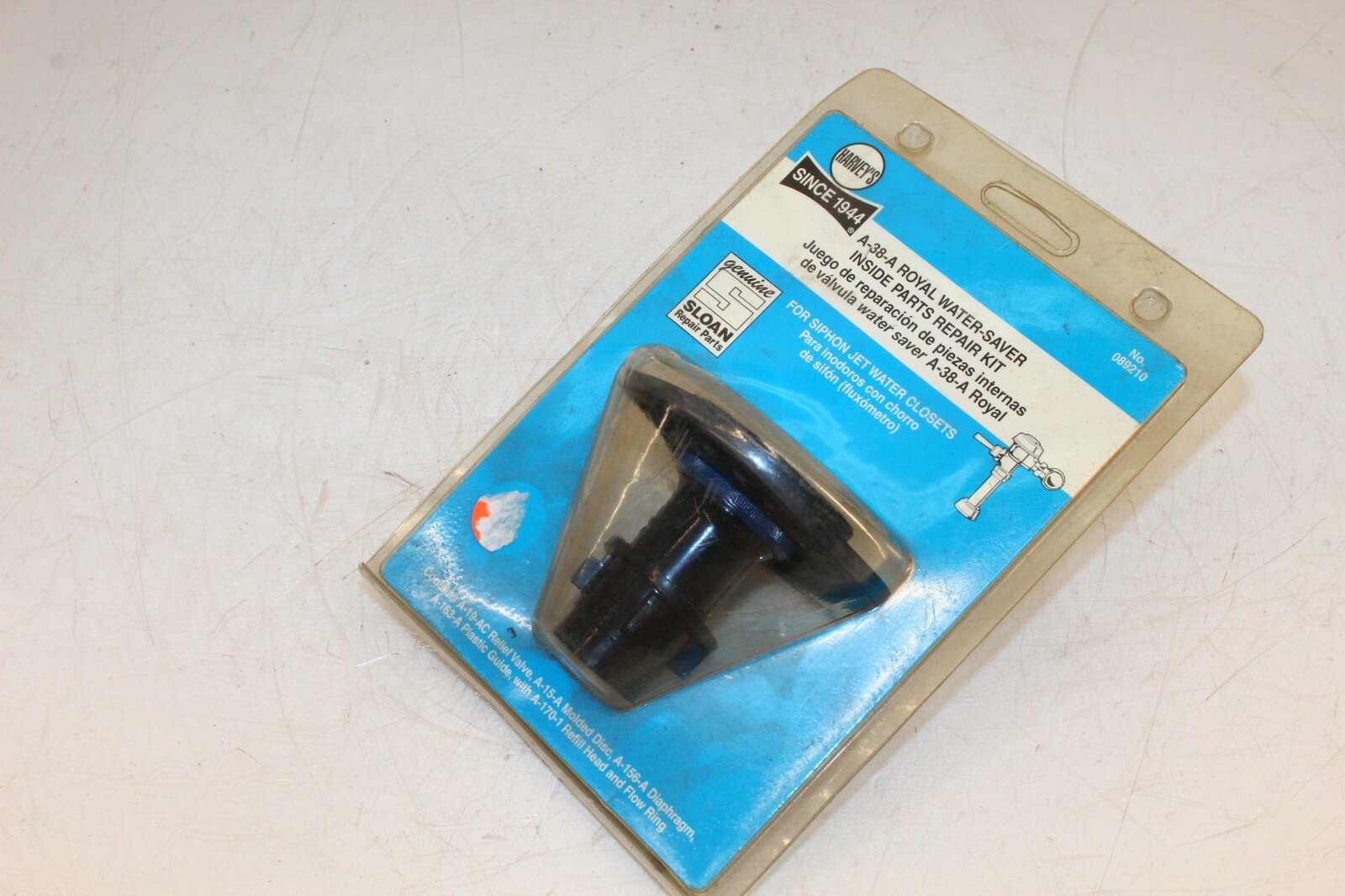 HARVEY’S A-38-A ROYAL WATER-SAVER INSIDE PARTS REPAIR KIT FOR JET WATER CLOSETS
