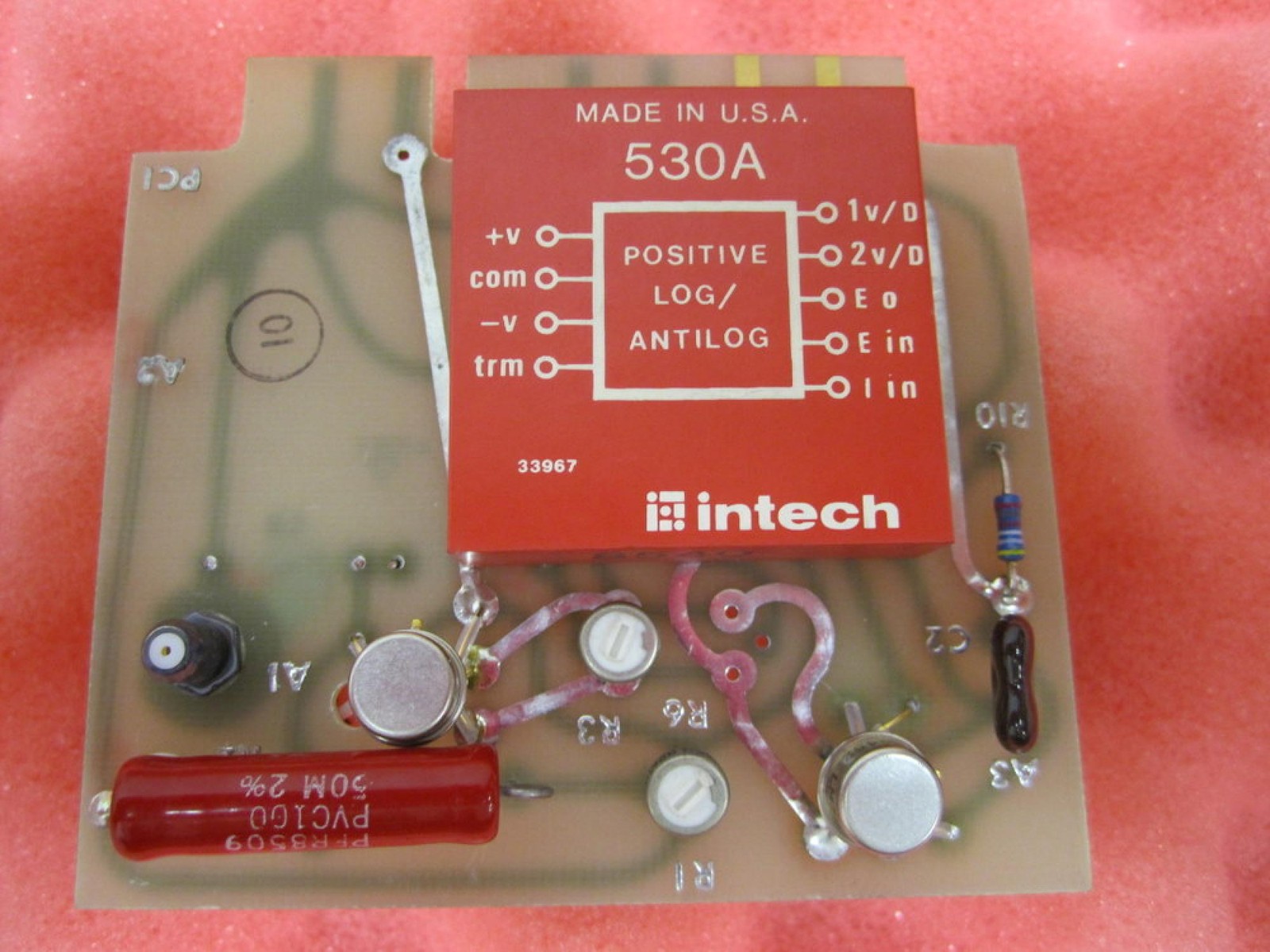 Intech 530A PC1 Circuit Board