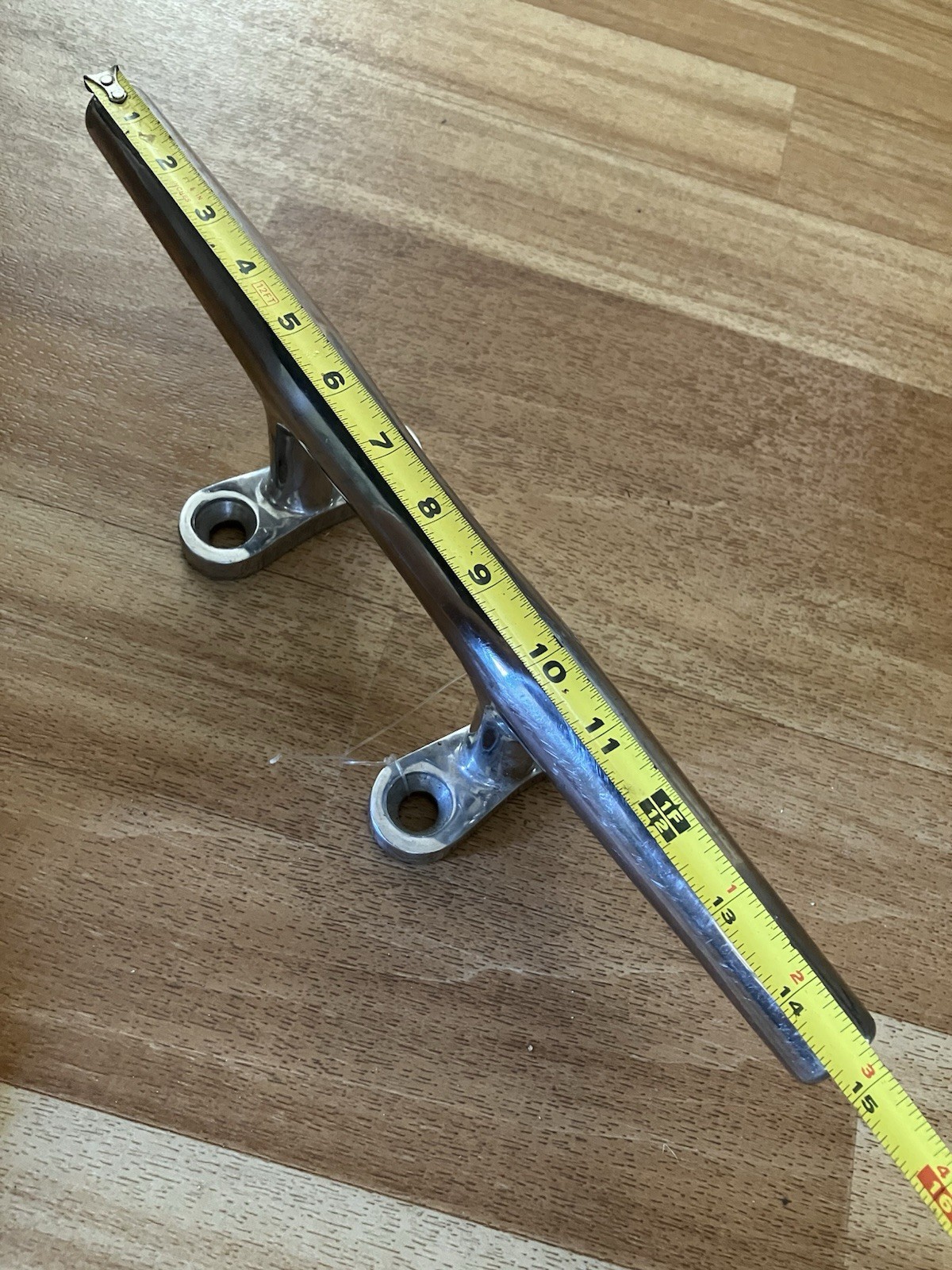 BOAT CLEAT STAINLESS STEEL 14.5 inches! Never Used Only Stored Cleat Only