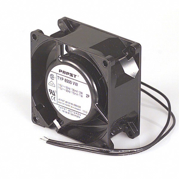 ebm-papst 8500VW AC Axial Fan – 115 V – 79.5 x 79.5 x 38 mm – 34 dB – 36.0 CF…