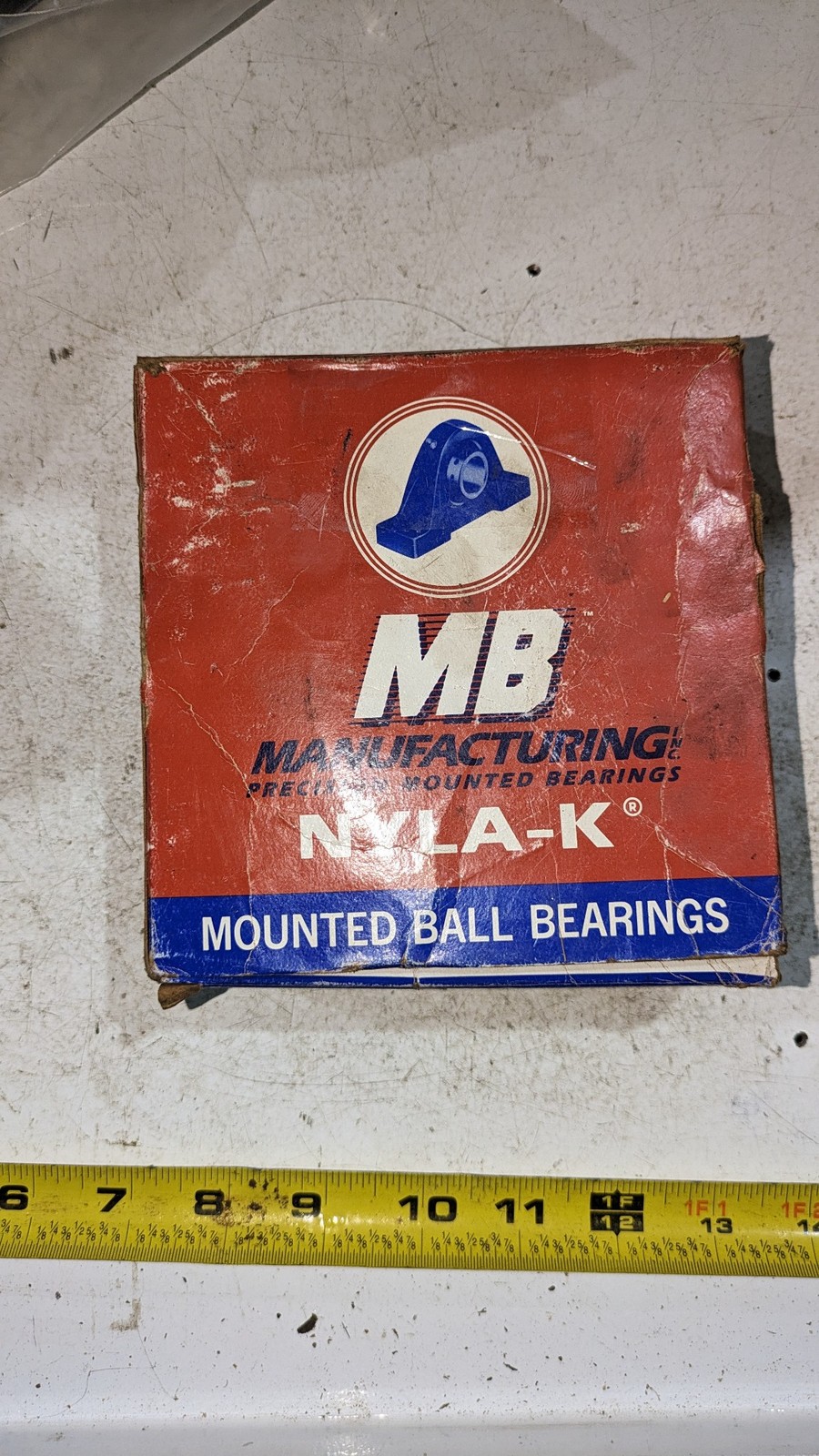 MB Manufacturing TBC25K 1-3/4 NYLA-K Mounted Ball Bearings OEM Assembly