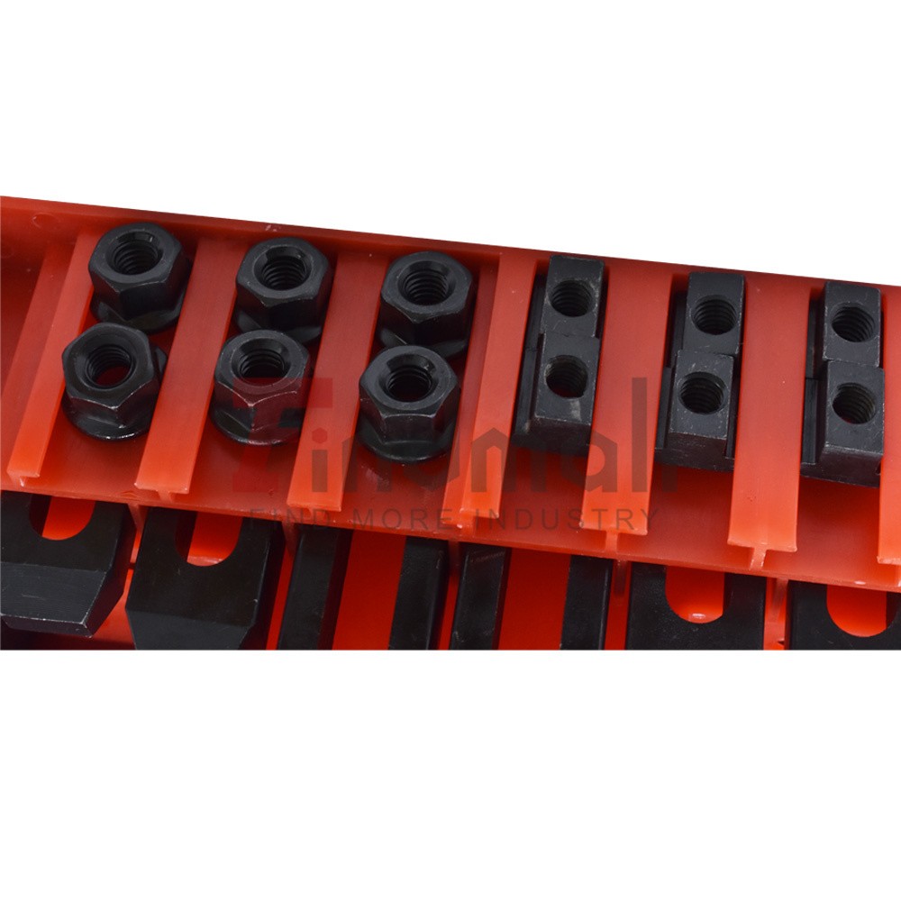 58 Piece Pro-Series 7/16″ T-Slot 3/8-16 Clamping Kit Bridgeport Mill Set Up Set