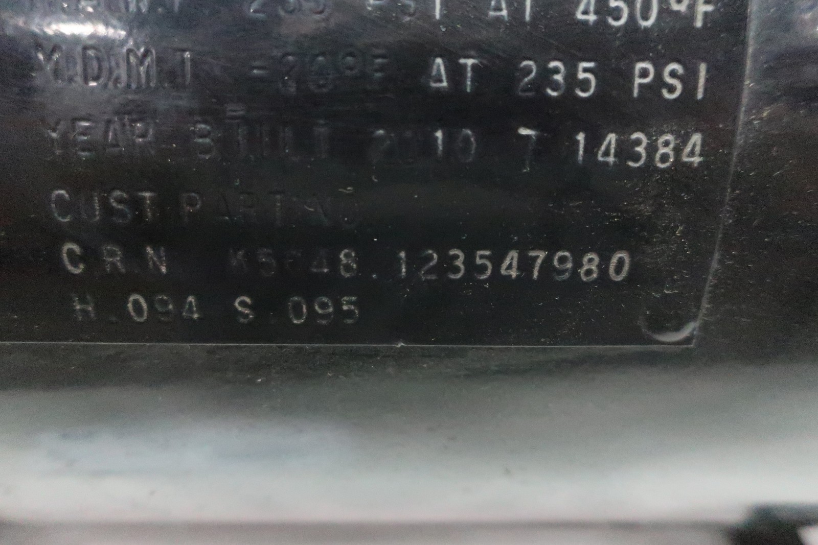 Silvan Industries K5048.123547980 Air Tank 235psi