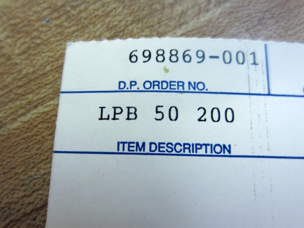 Dayton Lamina LPB 50 200 Punch LPB50200