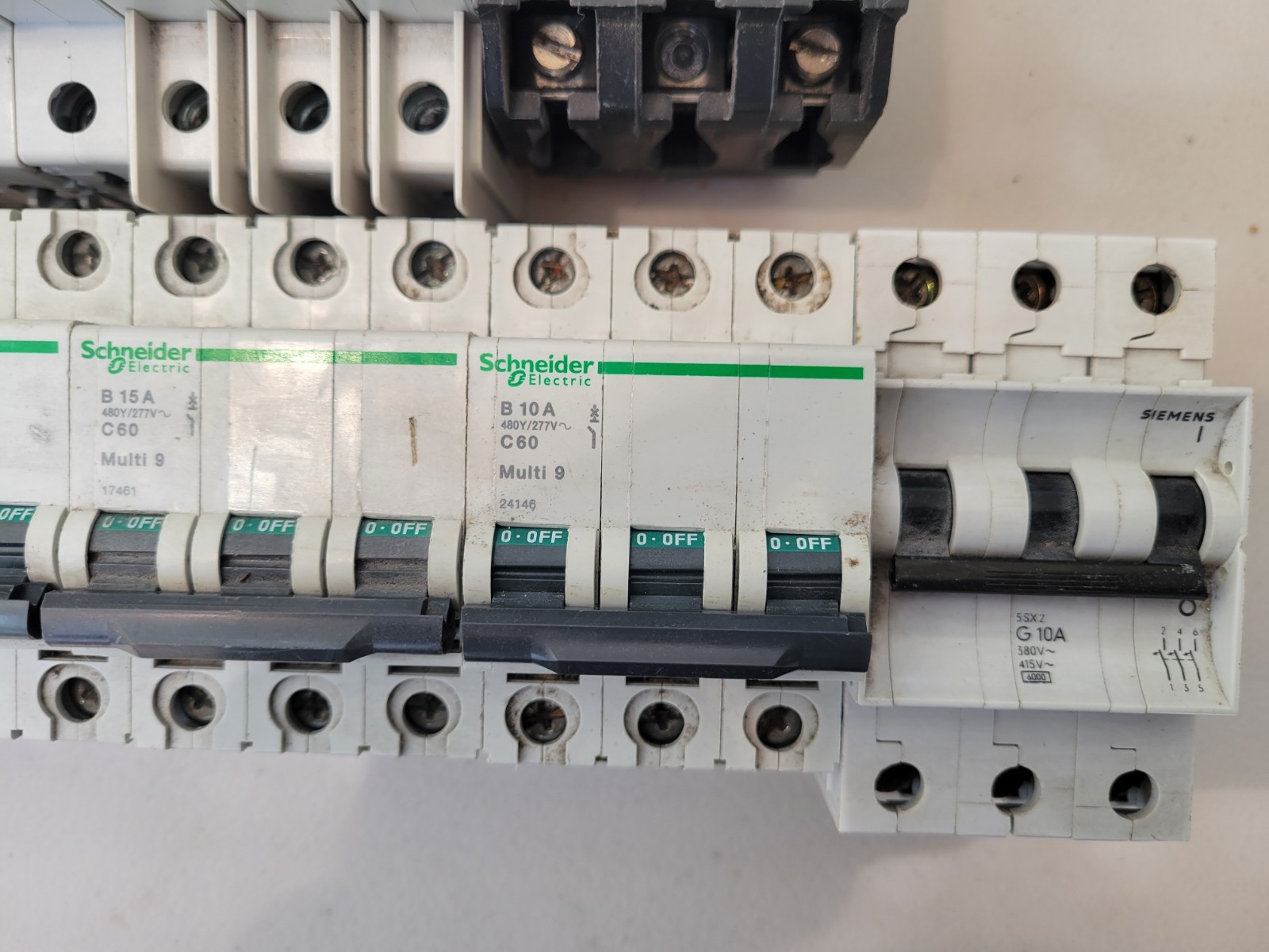 Schneider 24146 17461 Square D Merlin Gerin K60N ABB Circuit Breaker Lot various