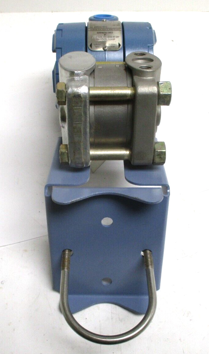 ROSEMOUNT , 1151GP7S22B1 , TRANSMITTER , with BRACKET , RECONDITIONED