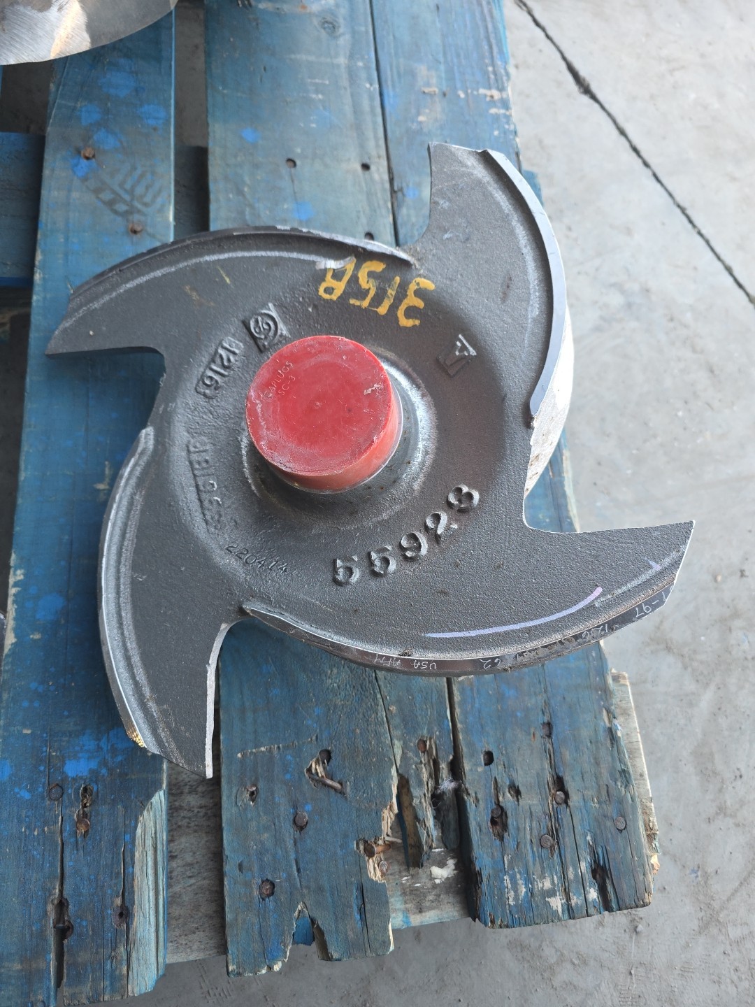 15″ Goulds Pump Impeller Ductile Iron