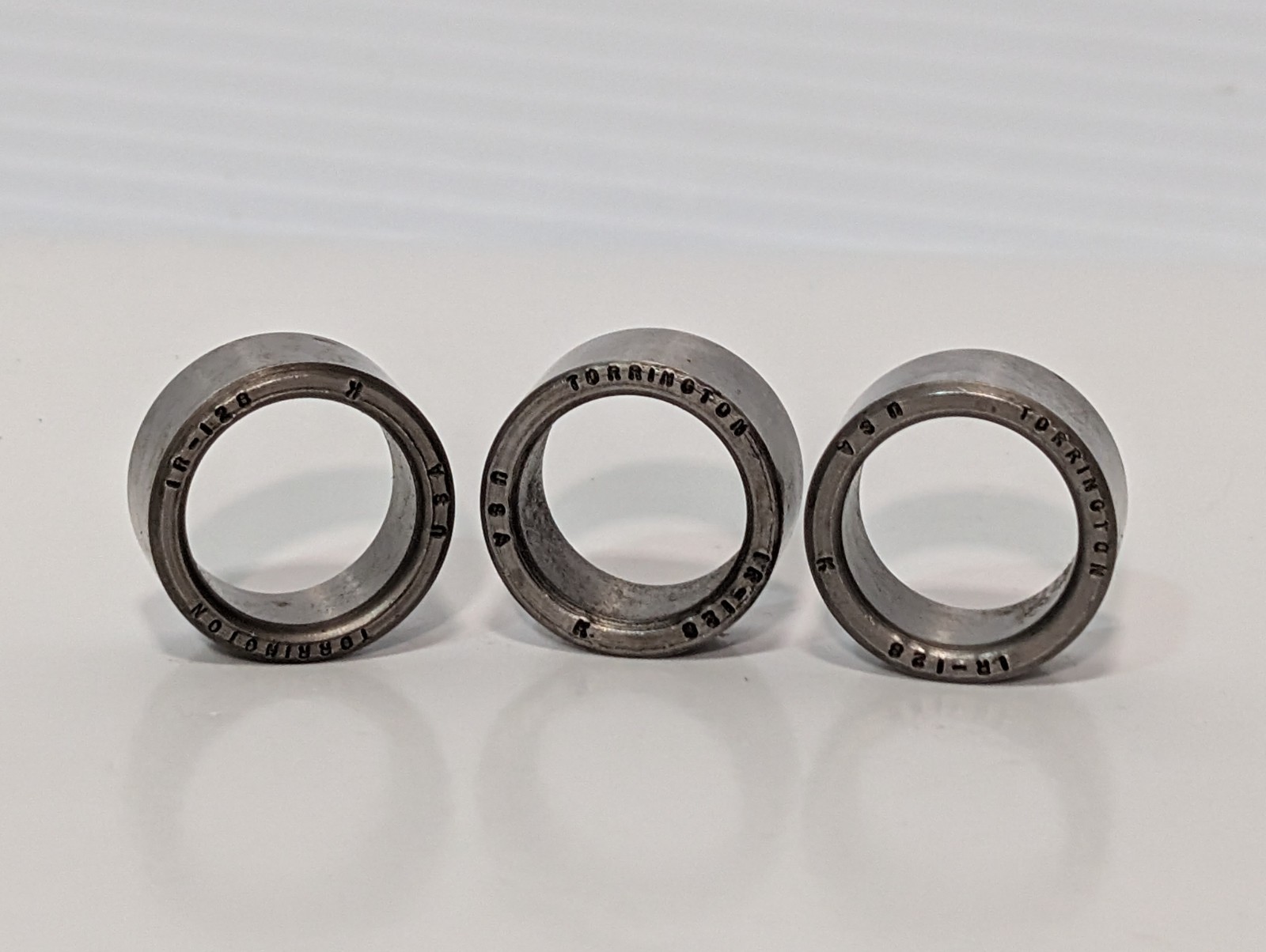 Lot of 3 Torrington IR-128 Inner Ring  CAM Follower, Bore: .75″, OD: 1″, W: .5″