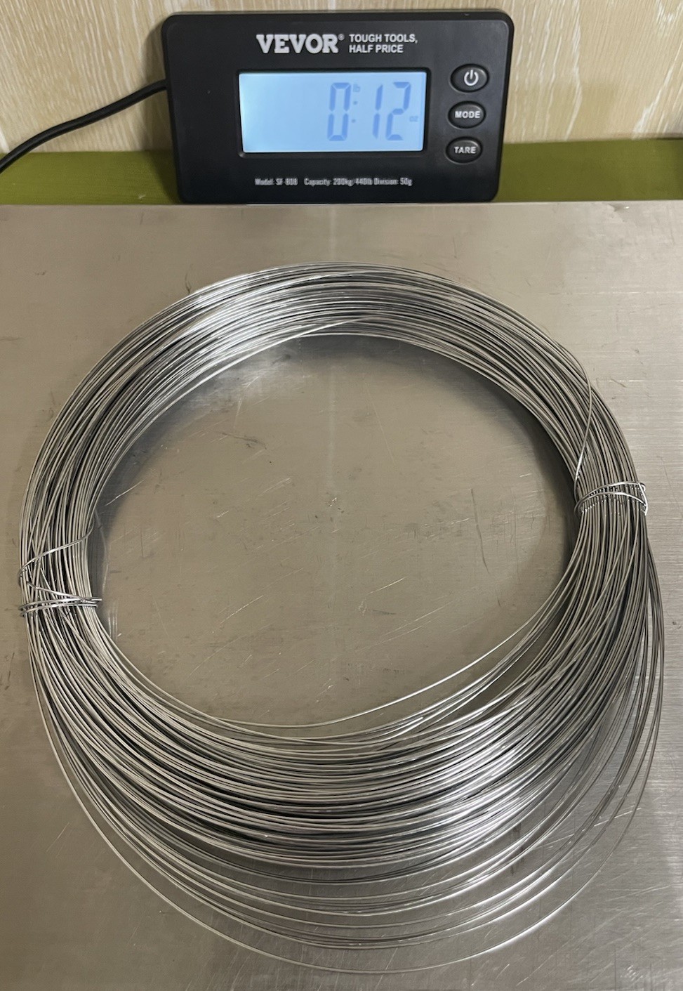 Niobium Wire, 0.0323″ dia, Oxford Instruments, Each bundle of wire is 1LB