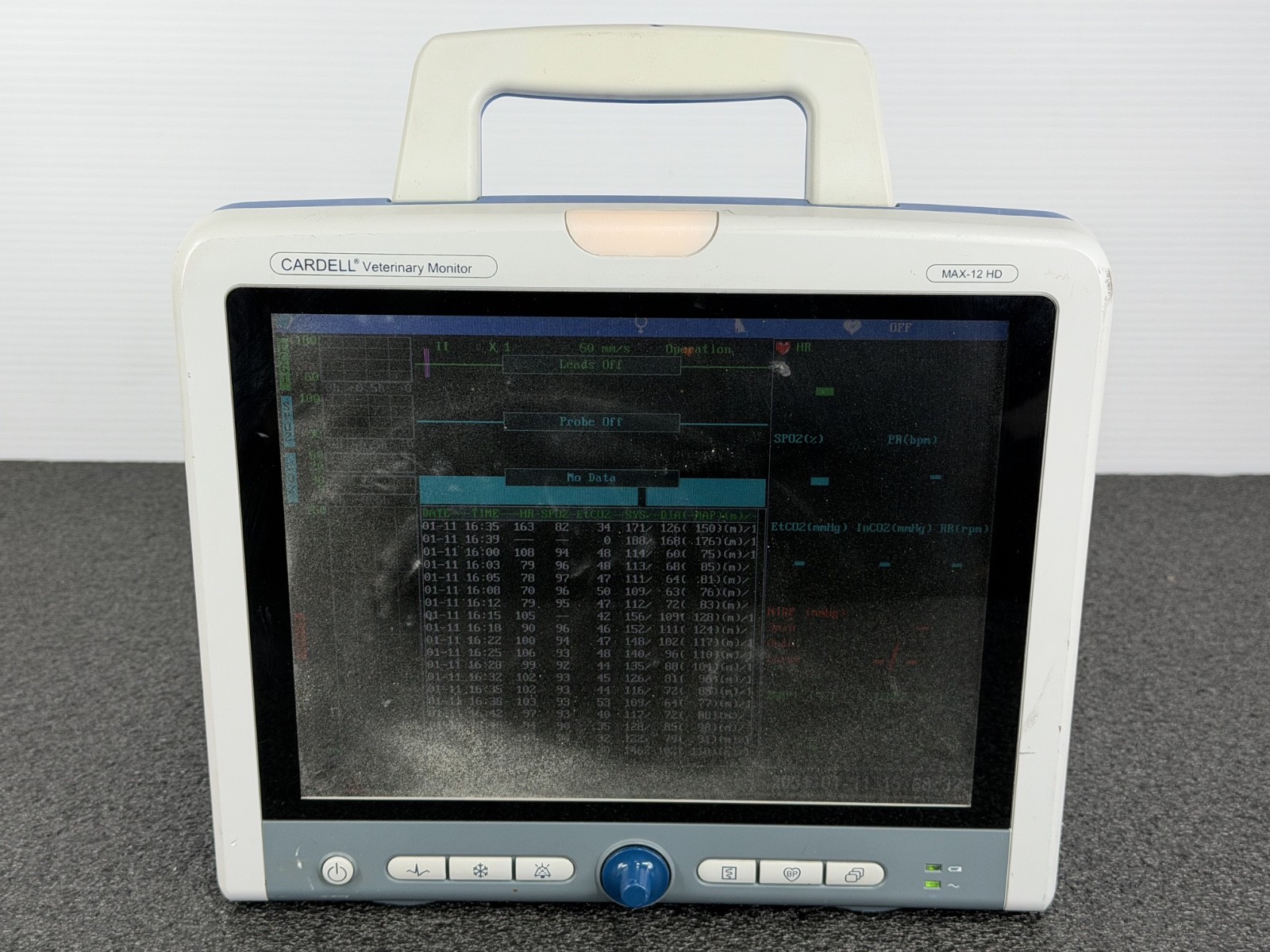 Midmark Cardell MAX-12 HD Veterinary Monitor