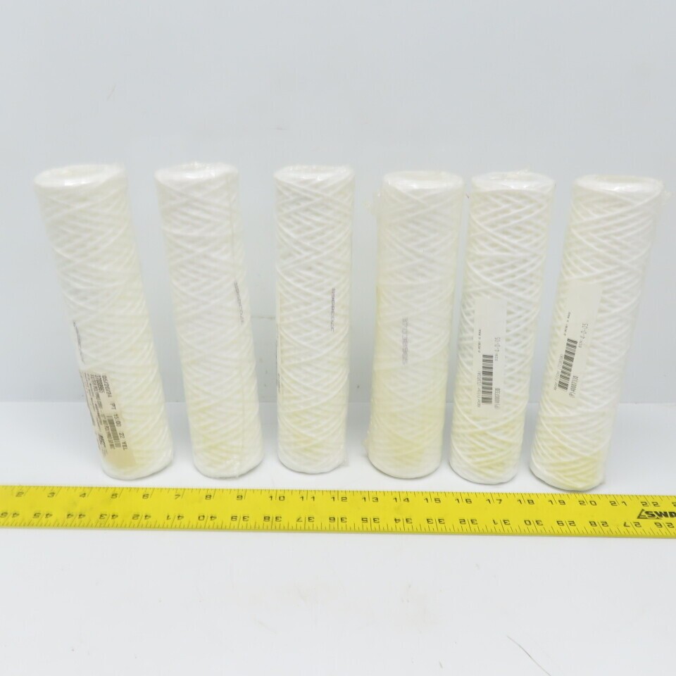 Parker T11R10A String Wound Filter Cartridge 5gpm 50 Micron 2-7/16″ O.D Lot of 6
