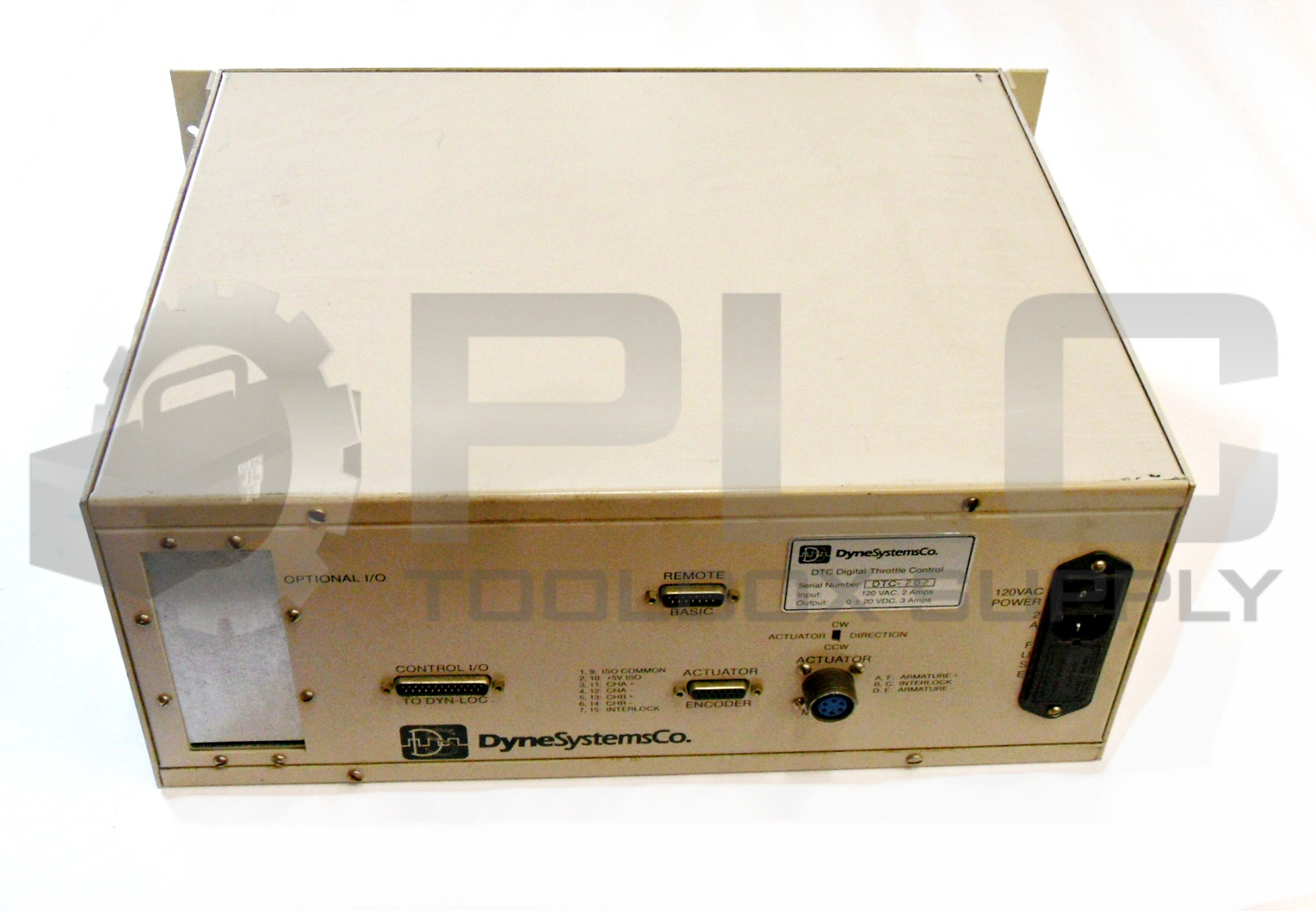 DYNE SYSTEMS DTC-1 THROTTLE CONTROLLER