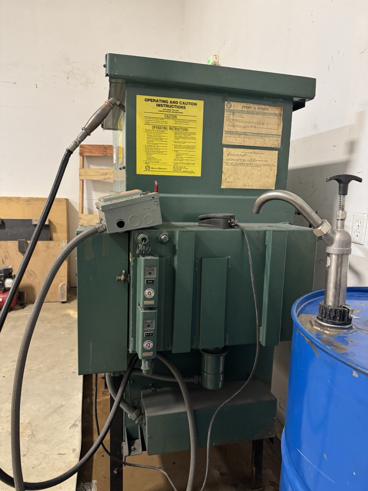 Baron Blakeslee Vapor Degreaser