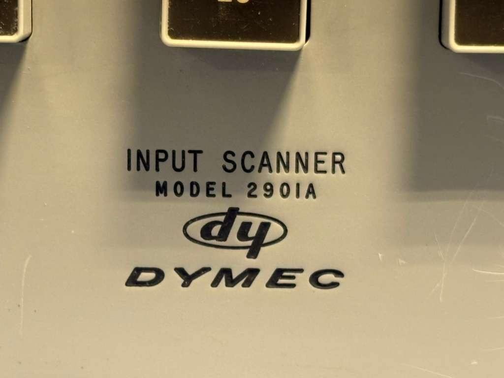 HP Hewlett Packard DYMEC Input Data Scanner Model 2901A