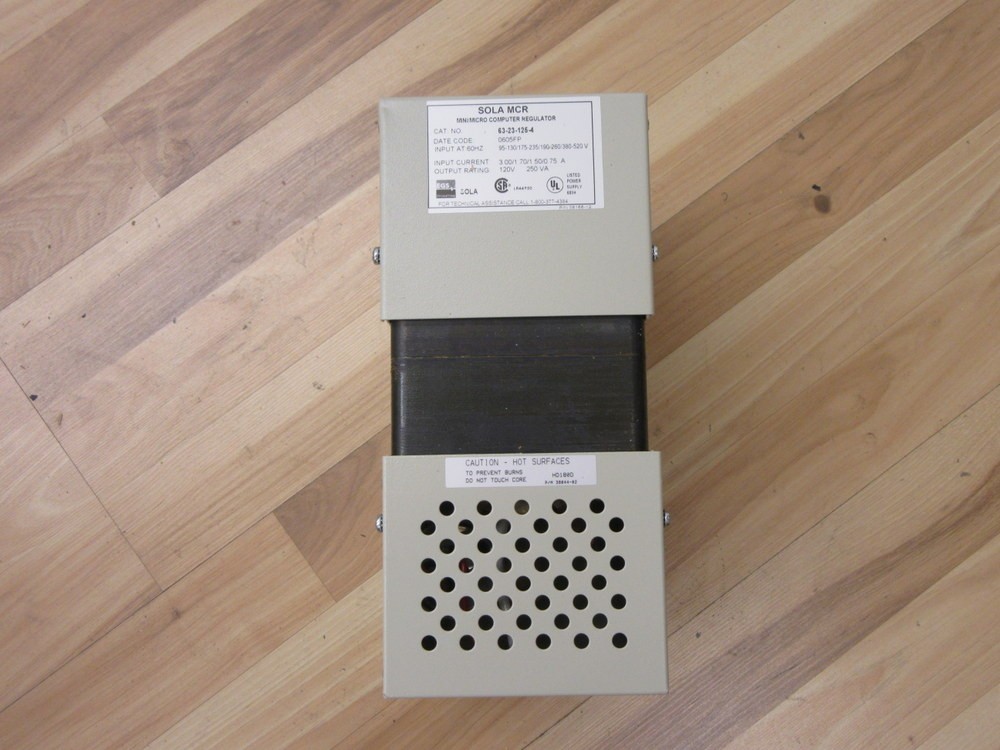 Sola Electric 63-23-125-4 Transformer 63231254