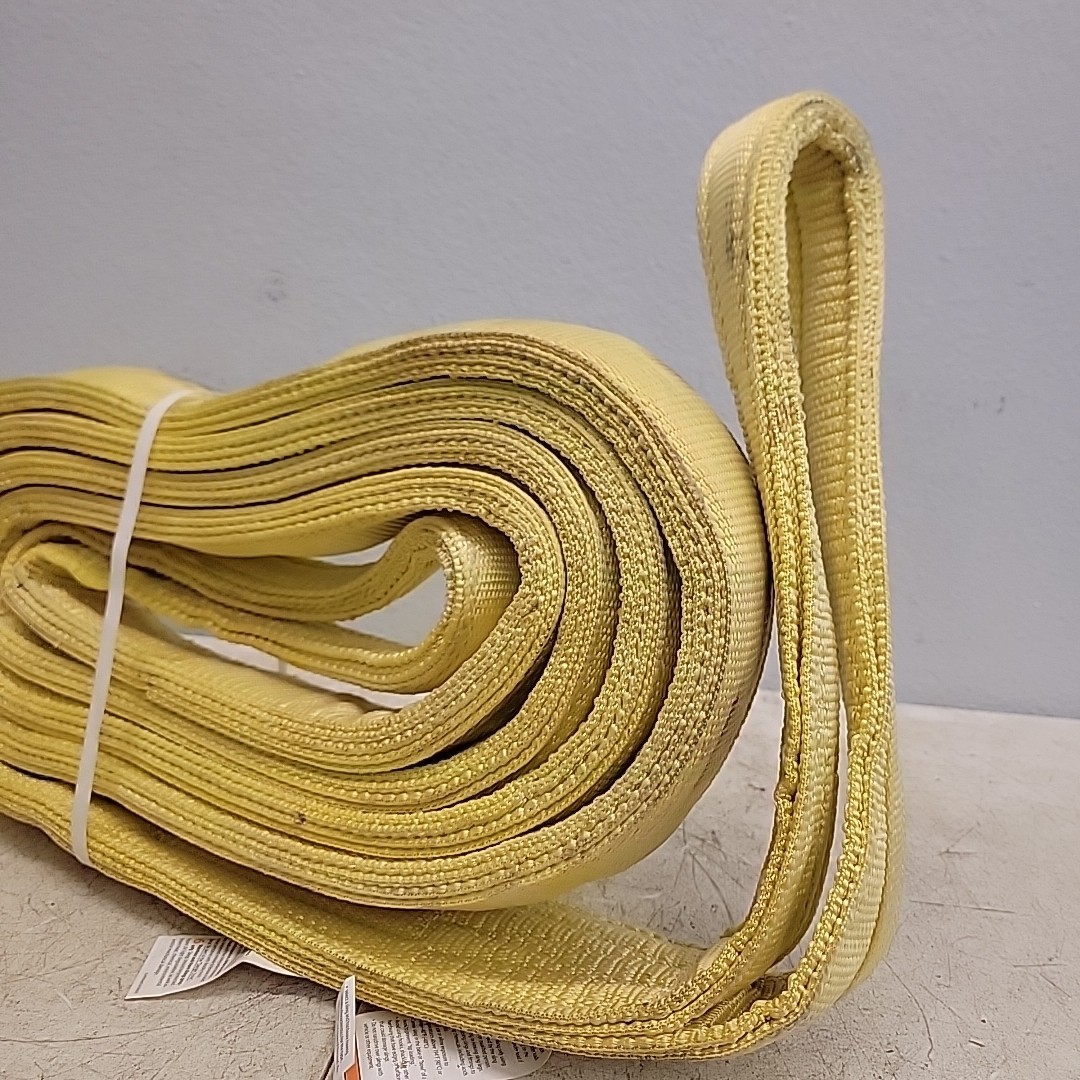 Stren-Flex Eef-4-904-20 Synthetic Web Sling, Type 3, 20 Ft L, 4 In W, Nylon,