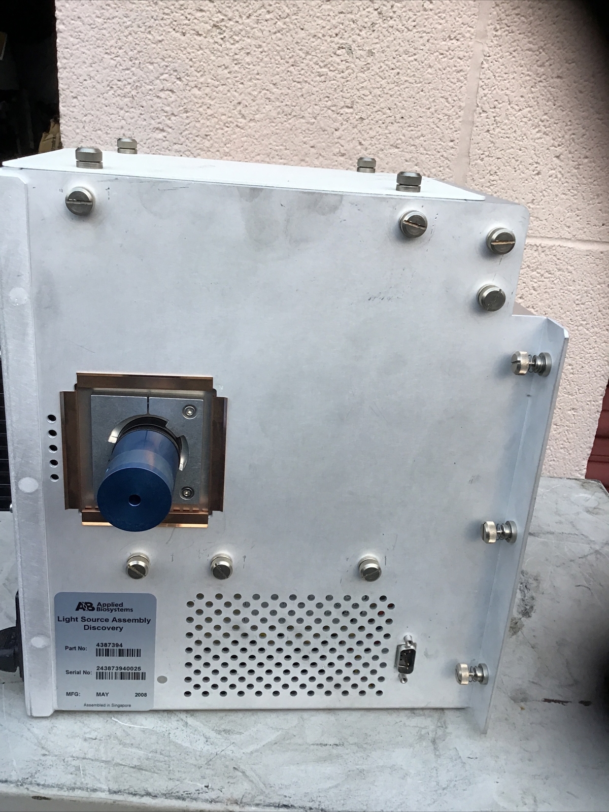 Applied Biosystems Light Source Assembly Discovery P/N:4387394