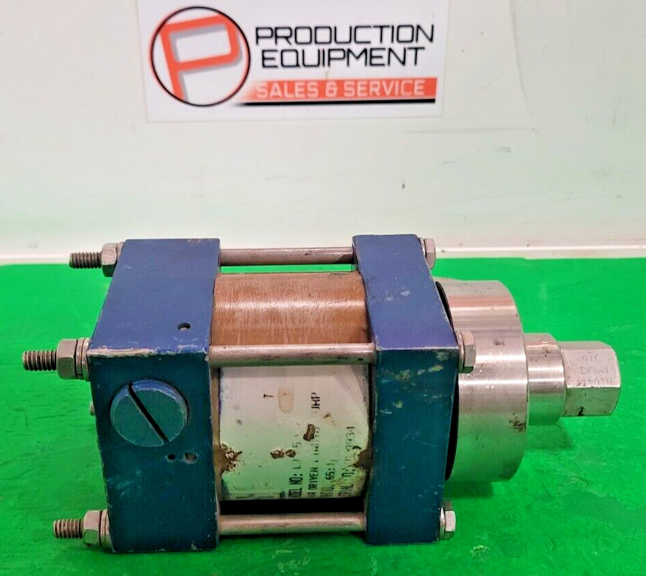 🟠SC HYDRAULIC L3-35 AIR DRIVEN LIQUID PUMP 65:1 PESSCO OFFERING 1 G011625-1 🗽
