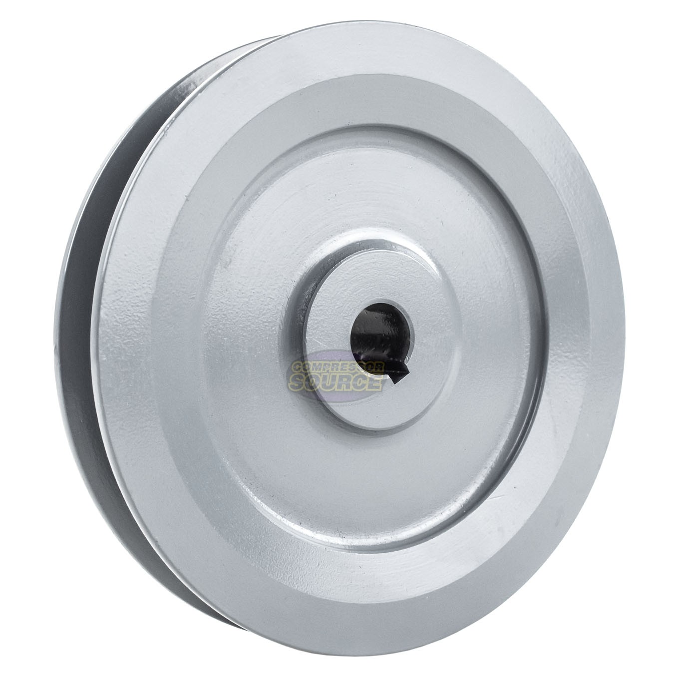5.5″ Cast Iron 5/8″ Shaft Pulley Sheave Single 1 Groove V Style B Belt 5L BK57