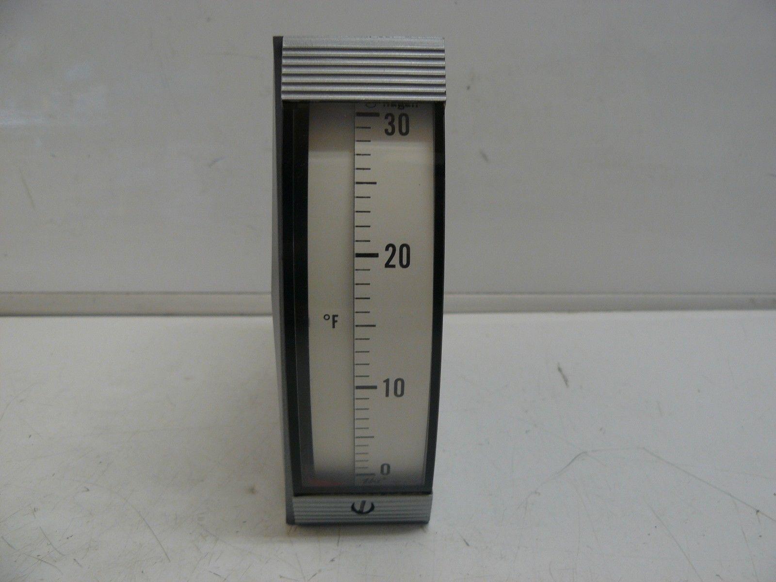 NEW WESCHLER ELECTRIC X-252 INDICATOR 0-30 DEGREE F PANEL METER 4-20 DCMA