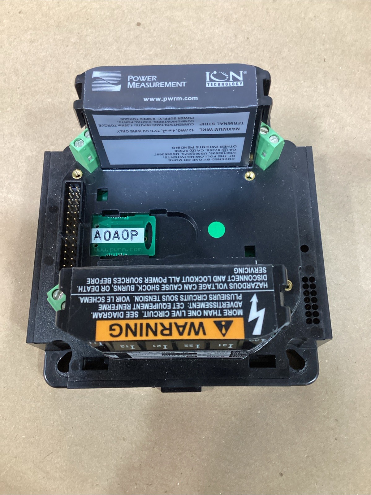 Power Measurement Ion Power Meter 6200 P620BT1A00 3Ph 400V L-N 690V L-L Used