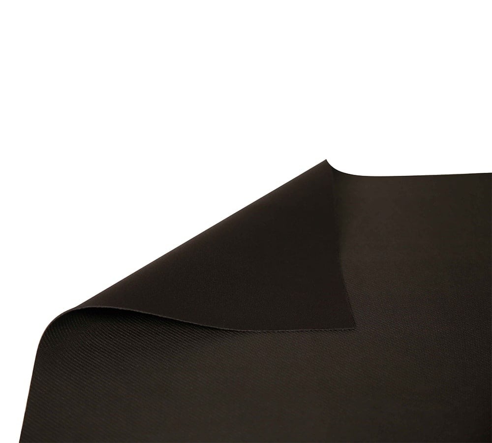 (4 Pack) 20’x27″ Black Neoprene Floor Runner w/ Non Skid Bottom