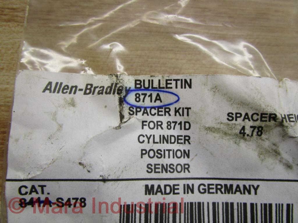 Allen Bradley 871A-S478 Spacer Kit