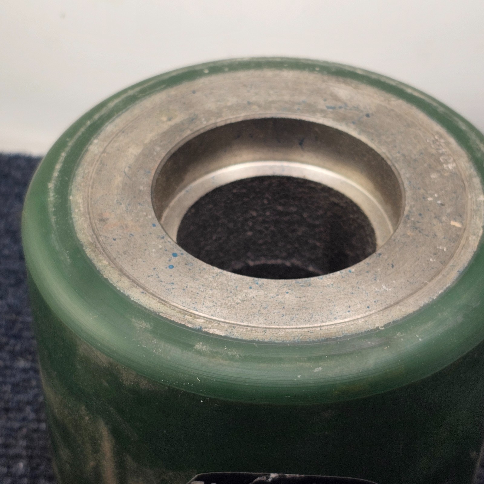 THOMBERT 1444A0 Poly Wheel 5.00 x 03.88 – Green