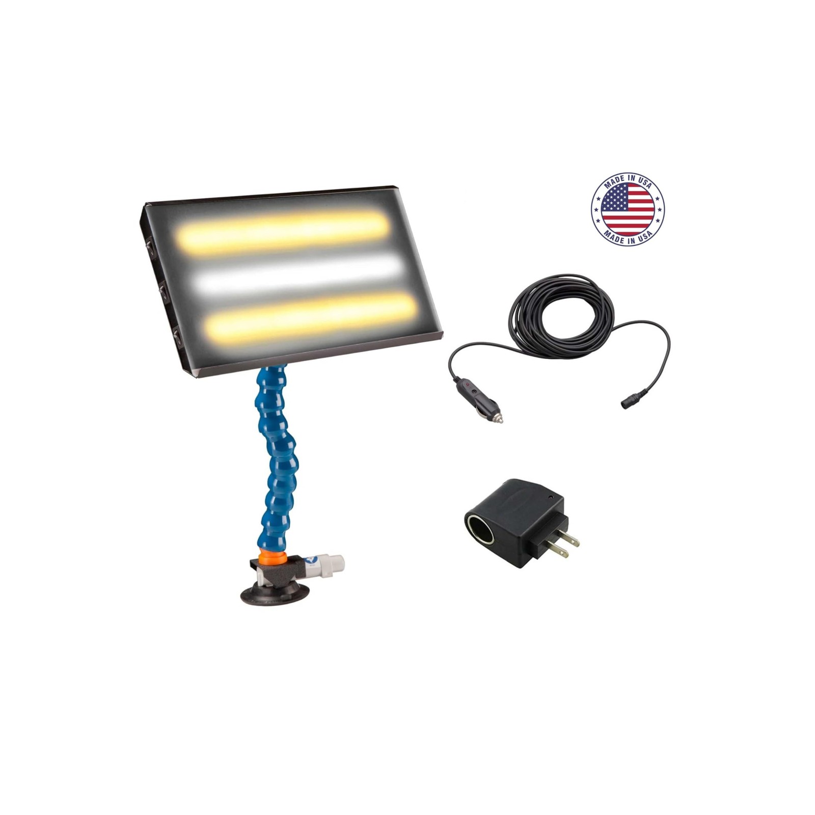 Portable LED Light for Paintless Dent Repair – 13” Panel with Warm/C