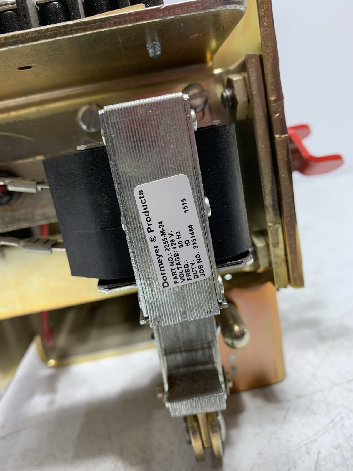 Shunt Trip Operator for 15kV 1600A Switchgear w/ Manual Lever & Coil