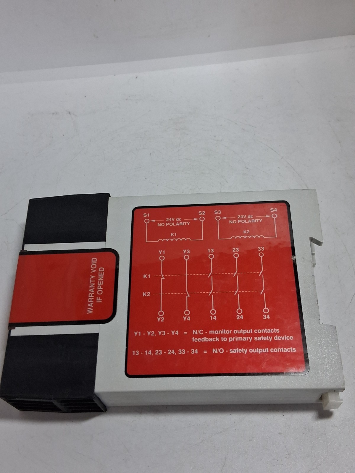 BANNER IM-T-9A RELAY MODULE SAFETY LIGHT 24VDC 100MA NC/NO NNB
