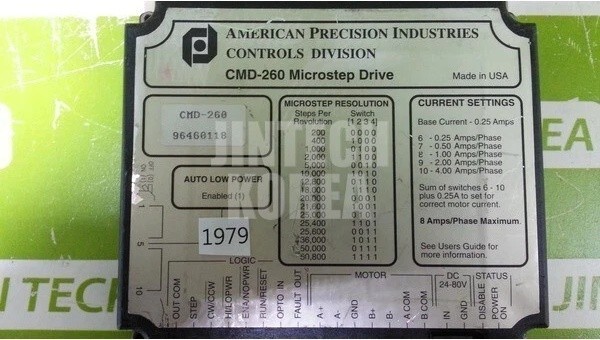 1979) [USED] American Precision Industries CMD-260