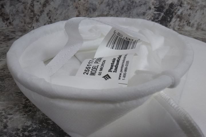 Pentair 255117-75 10 Pk 7 In Overall Diameter 50 Micron 1 Trade Size Filter Bag
