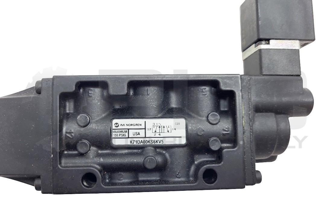 NEW IMI NORGREN K71DA00KS6KV5 SOLENOID VALVE 150PSIG *READ*