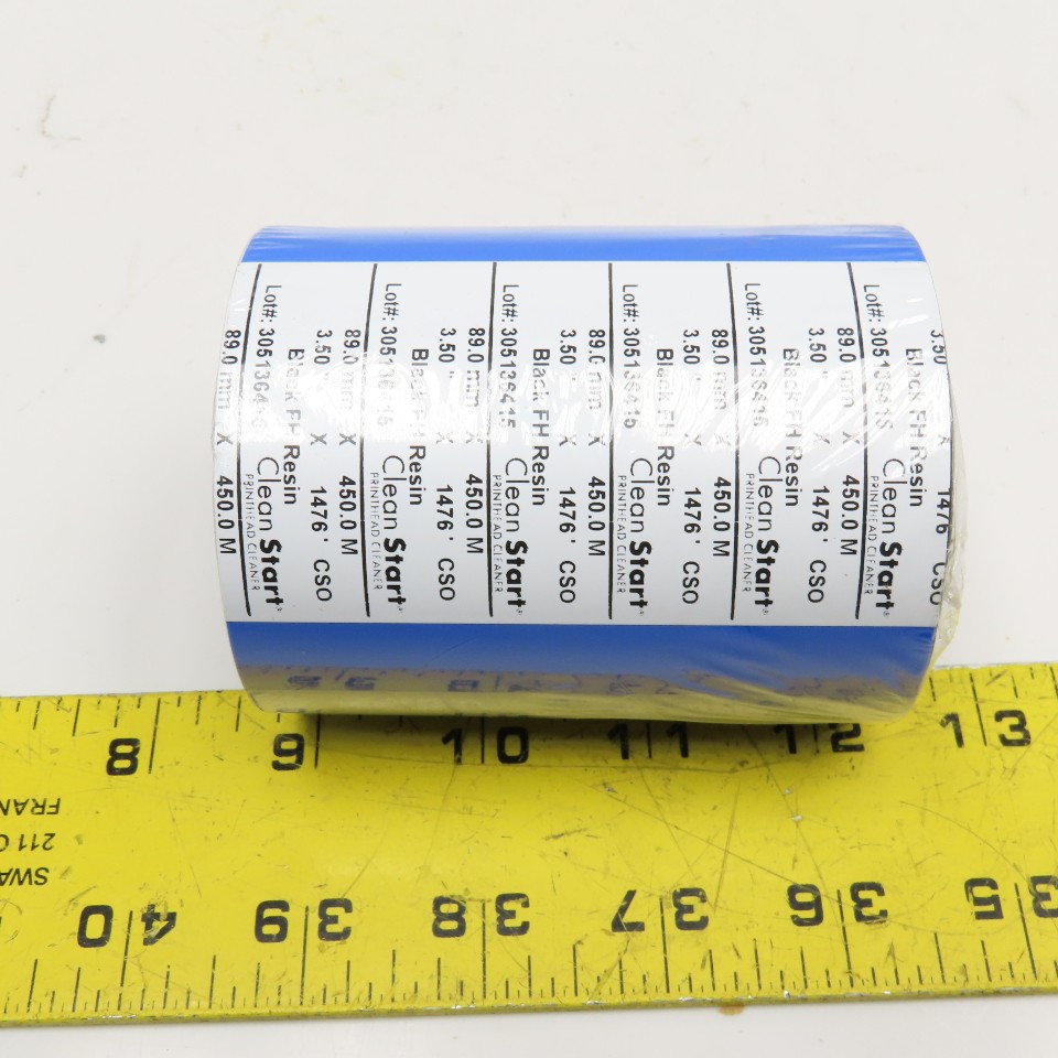 CMS CMS-FRD08933 04B40008 Black Thermal Transfer Ribbon 89mm x 450m 3.5″ x 1476′